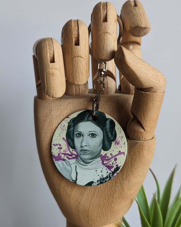 Llavero Princesa LeiaLlavero Princesa Leia